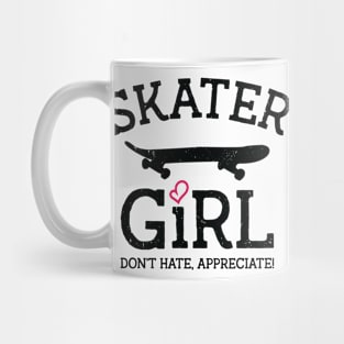 International Women's Day Skater Girl Gender Equality Mug